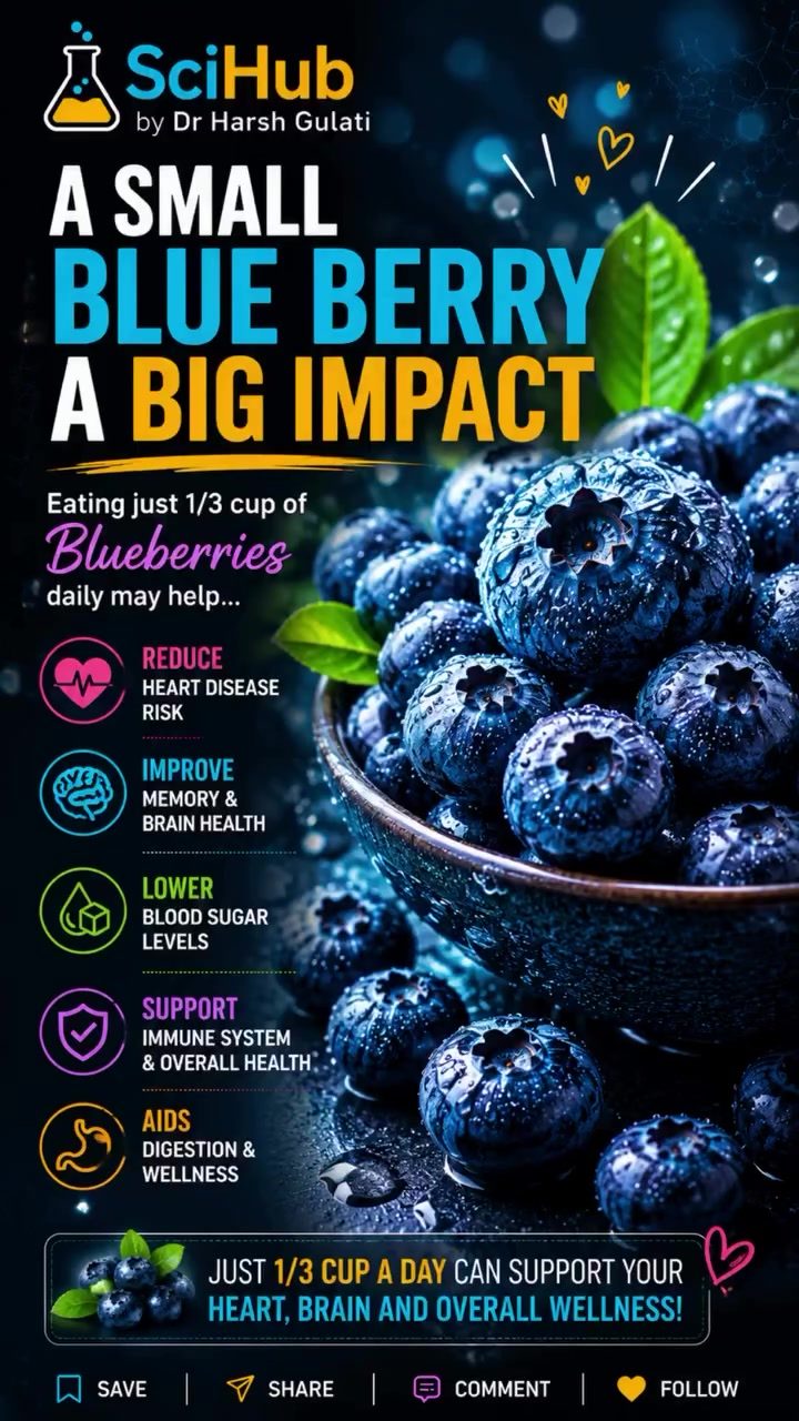 Blueberries: Nature's Superfruit for Heart and Brain Health