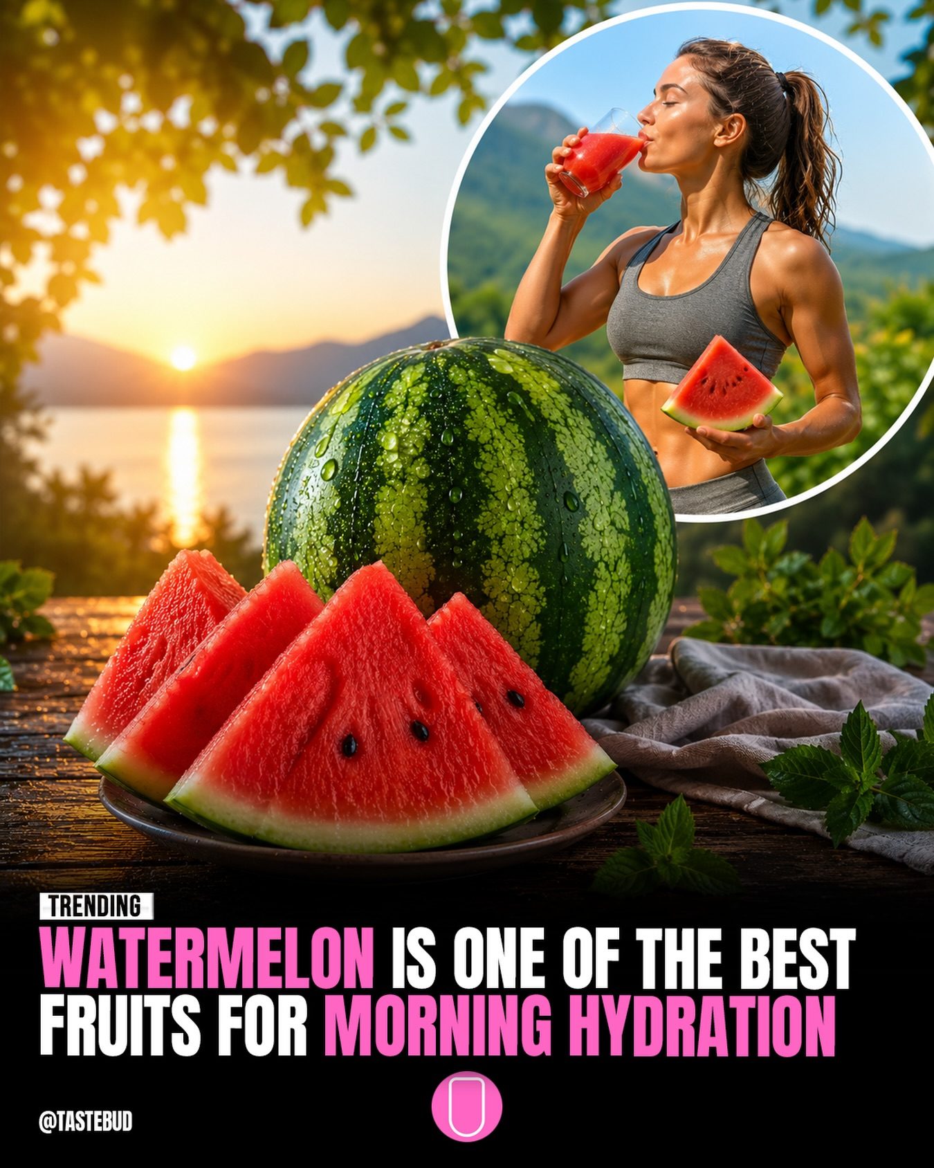 Watermelon: Your Perfect Morning Hydration Booster