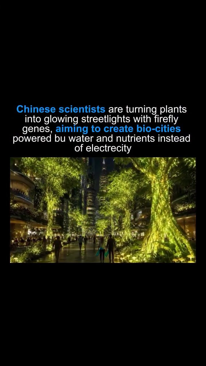Glowing Trees: China's Bio-City Lighting Revolution