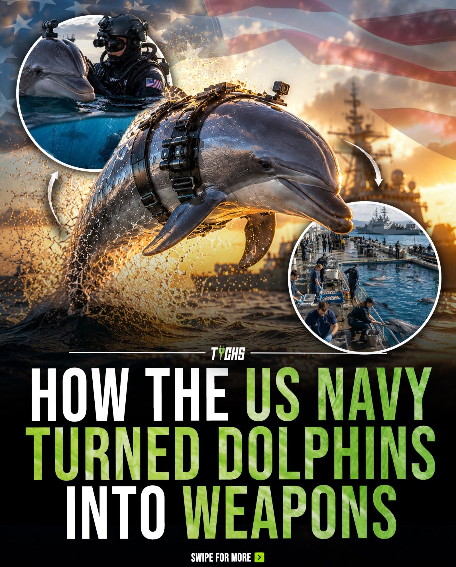 Unveiling the US Navy's Secret Marine Assets: Dolphins