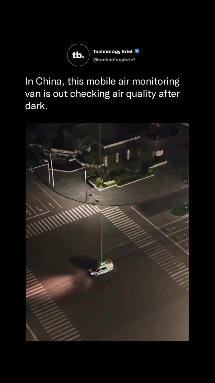 How China’s Mobile LIDAR Vans Track Nighttime Air Pollution