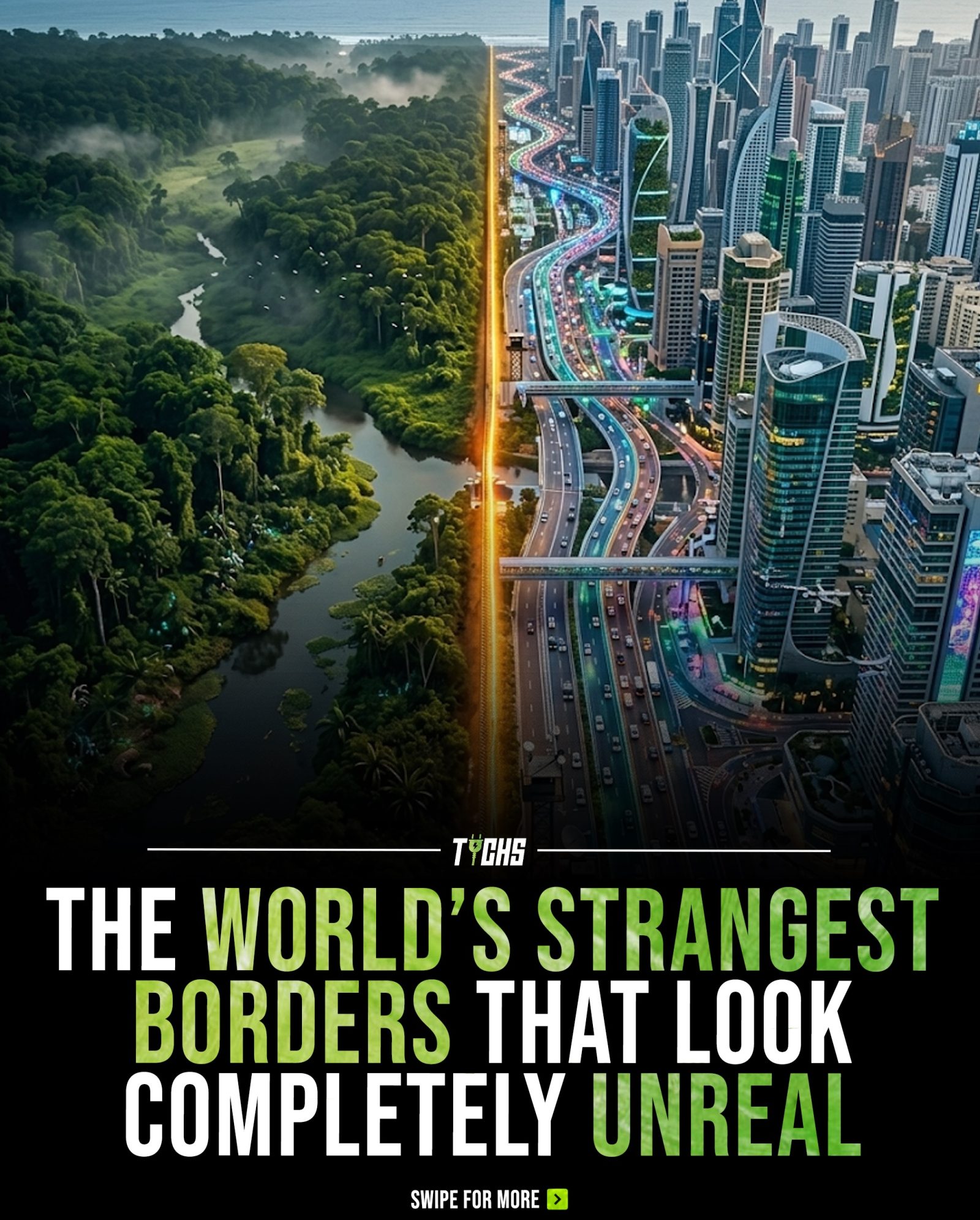 Strange Borders: How Mountains, Homes and Towns Are Divided
