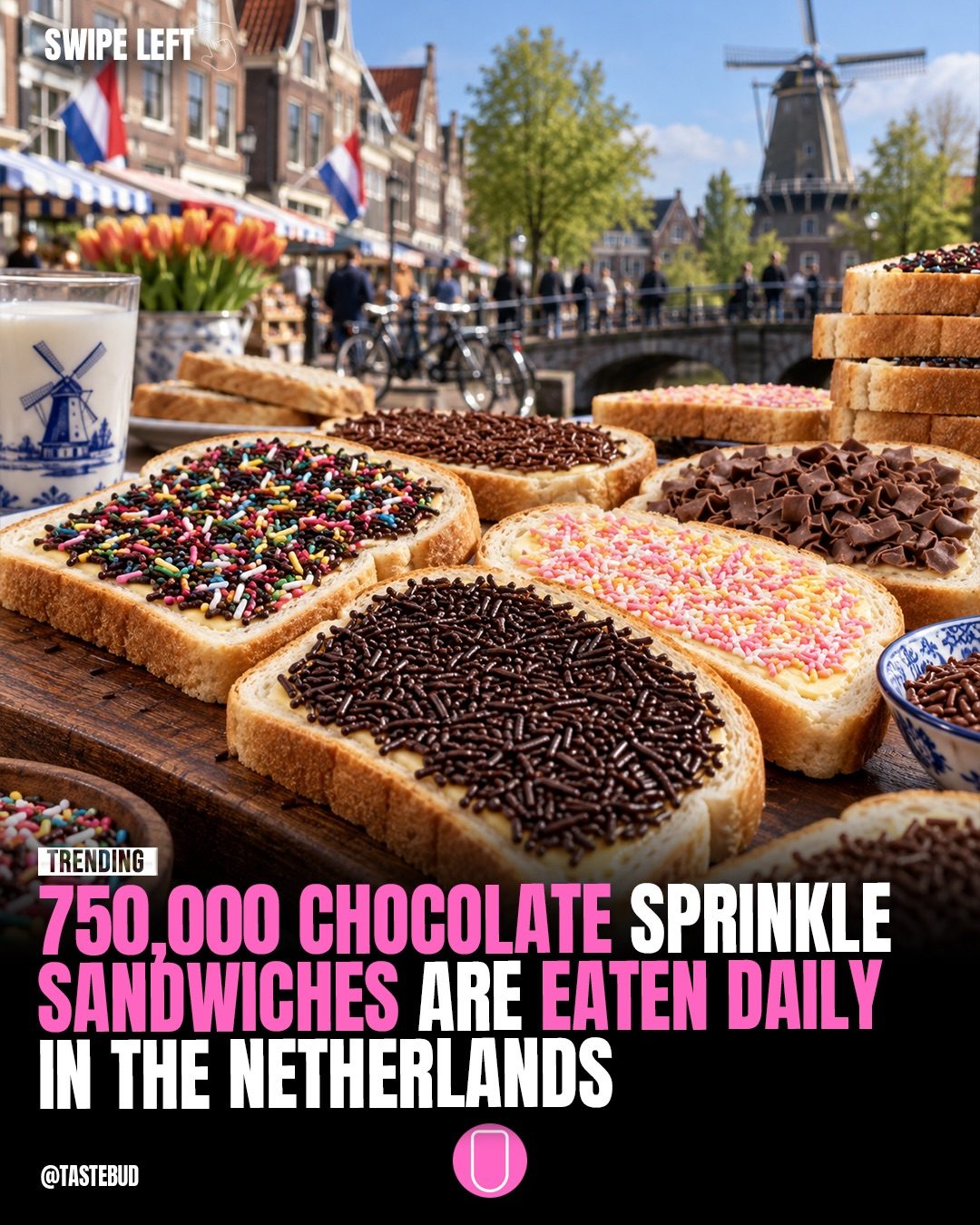 Dutch Chocolate Sprinkle Sandwiches: Hagelslag