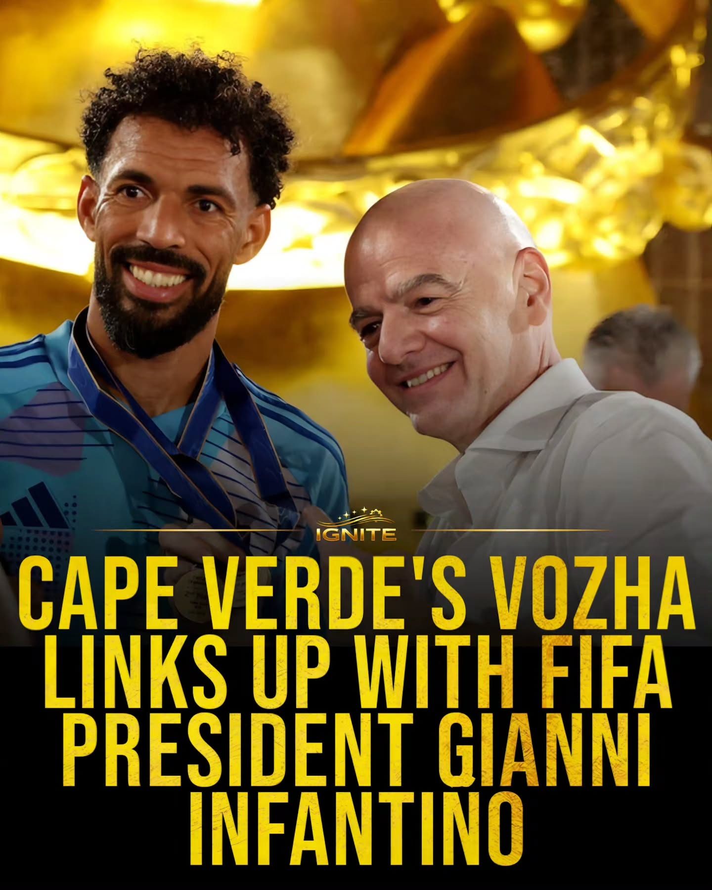 Cape Verde's Vozha Meets FIFA President: A Milestone in Sports Diplomacy