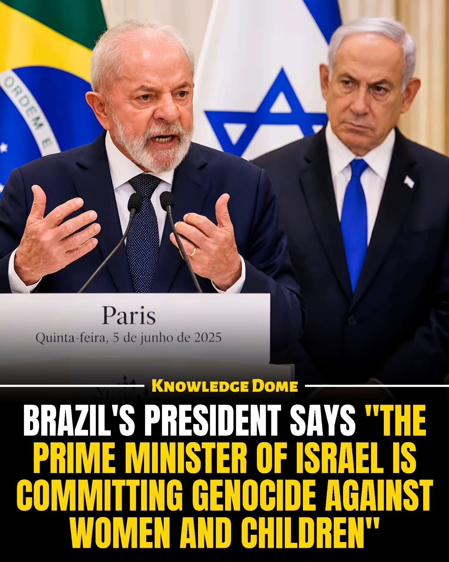 Lula's Gaza Comments Spark Brazil-Israel Diplomatic Crisis
