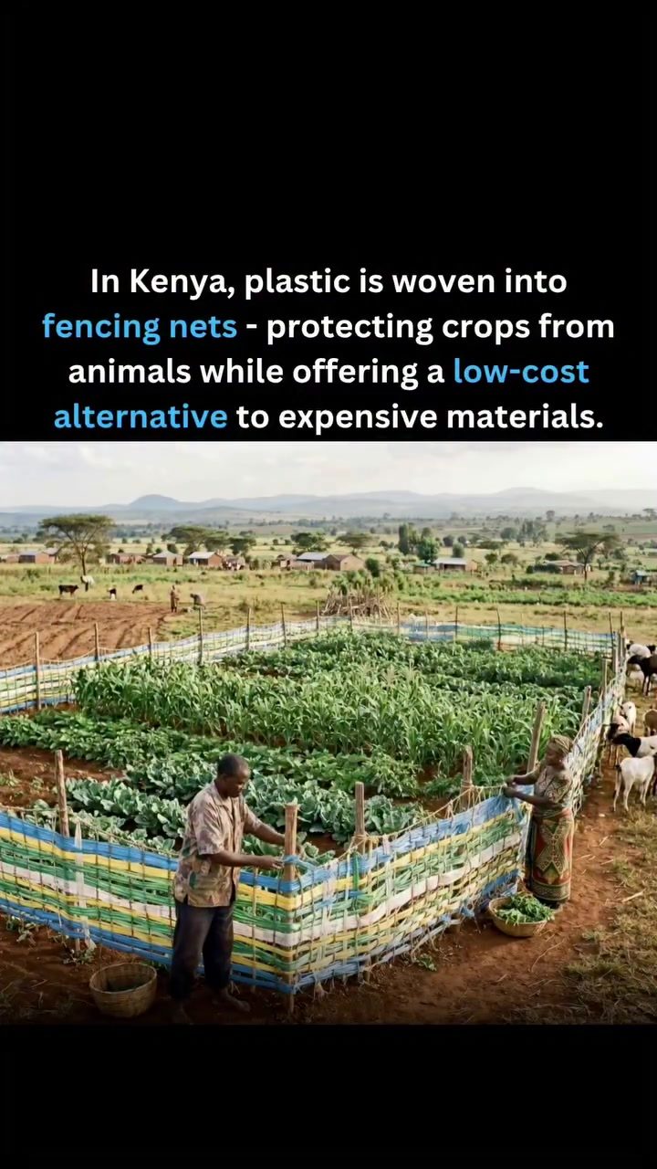 Innovative Plastic Fencing Protects Kenyan Crops