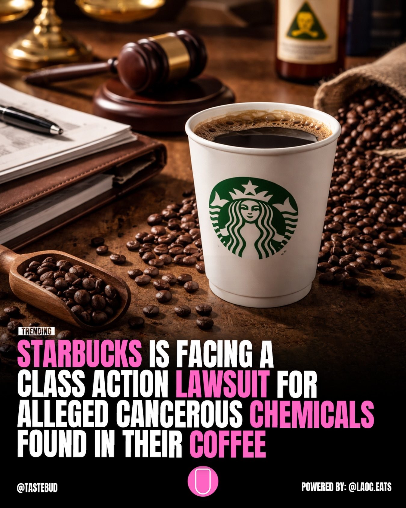 Starbucks Faces Lawsuit Over Chemicals in Decaf Coffee