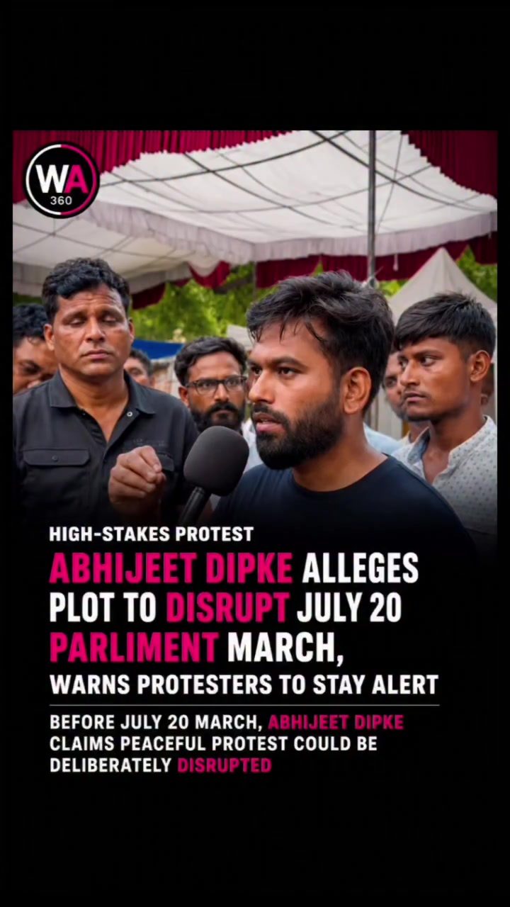 Stay Alert: Activist Warns of Plot to Disrupt July 20 Parliament March