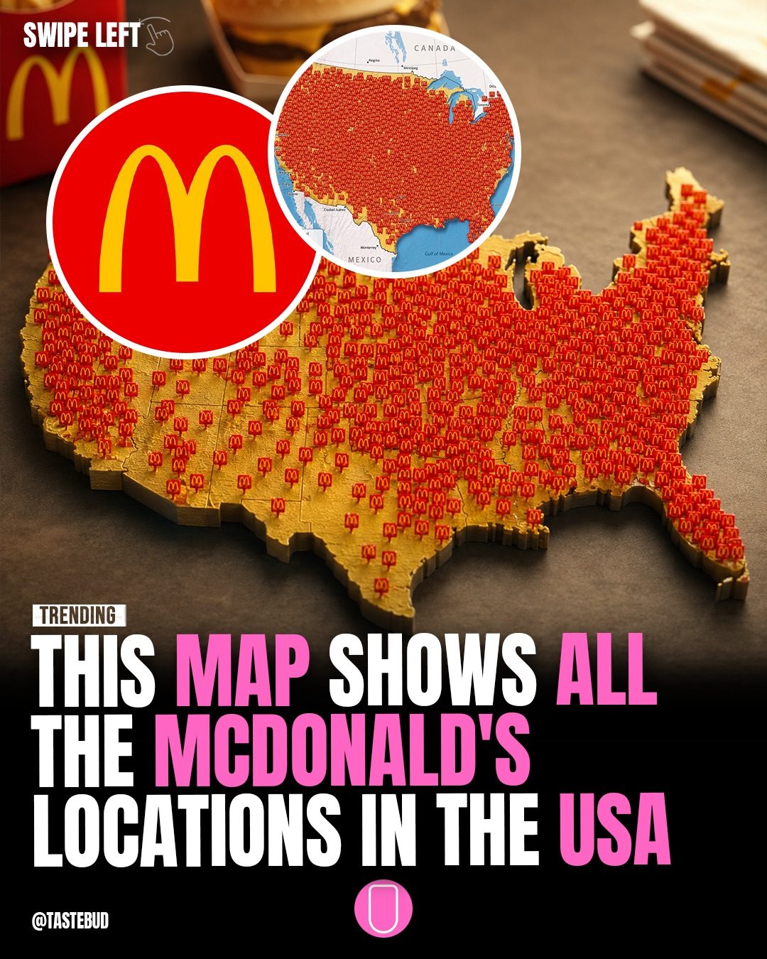 McDonald's Restaurant Map: 13,000+ Locations Across America