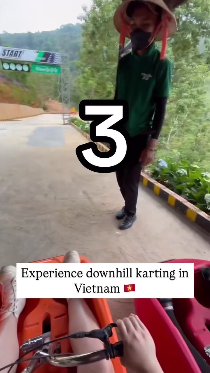 Experience Downhill Karting in Vietnam's Scenic Tracks