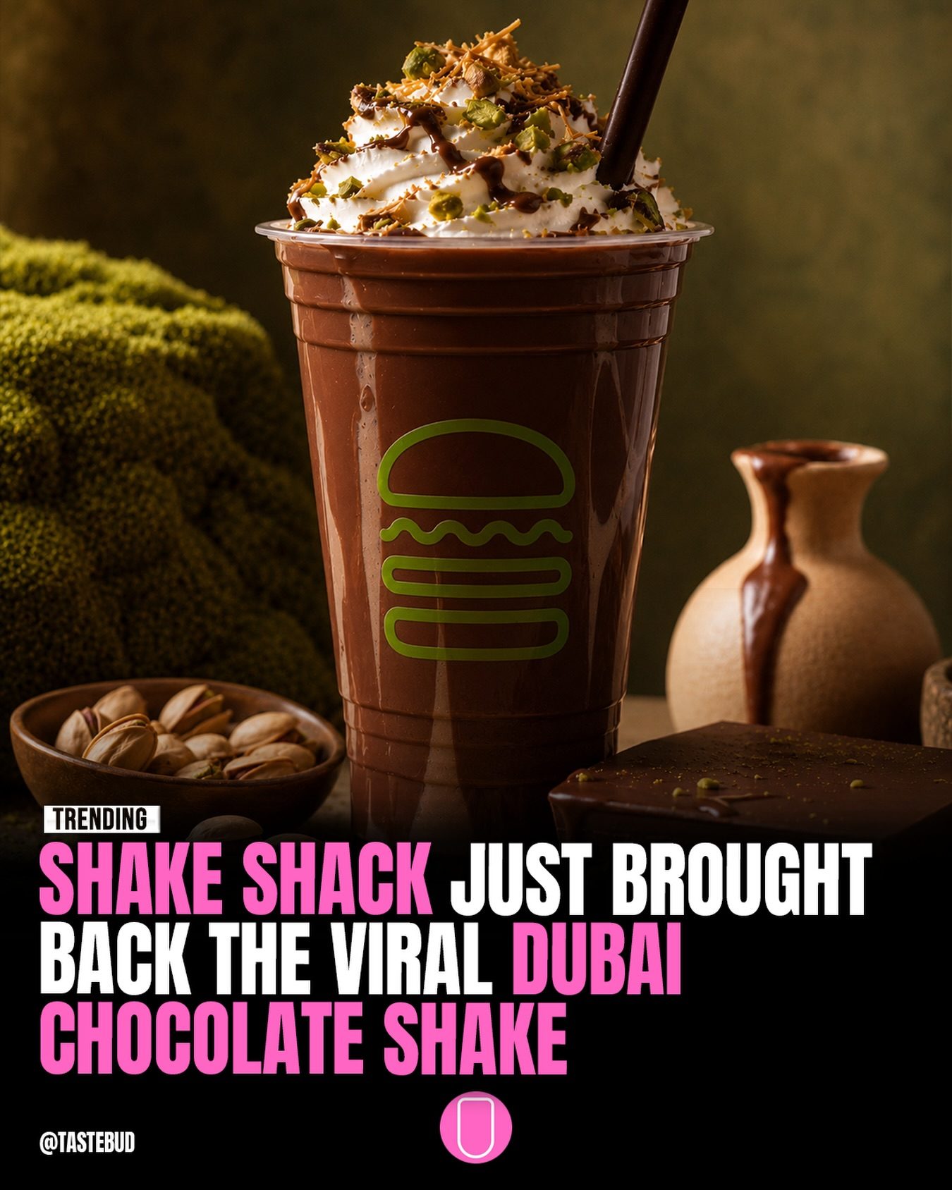 Shake Shack's Dubai Chocolate Shake is Back for a Limited Time