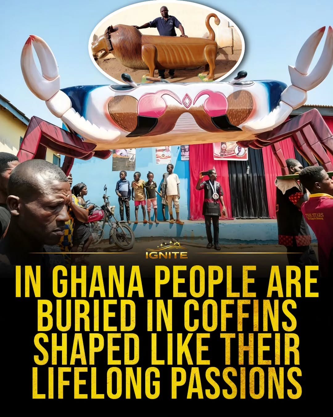 Custom Coffin Traditions in Ghana