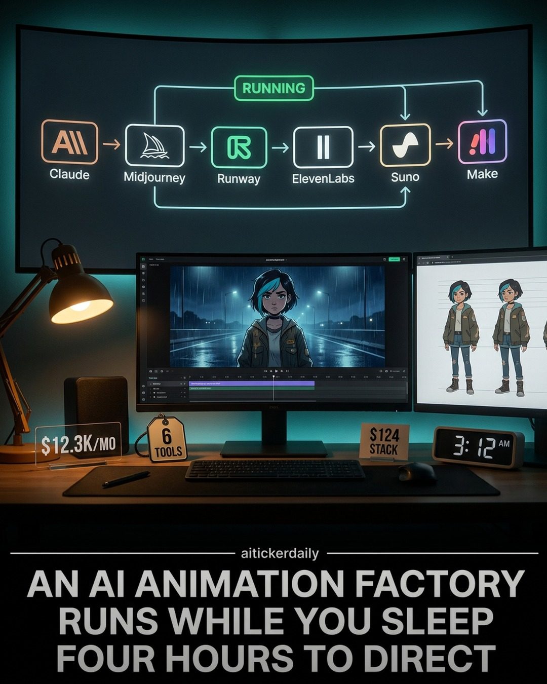 AI-Fueled Animation: Six Tools for Efficient Production