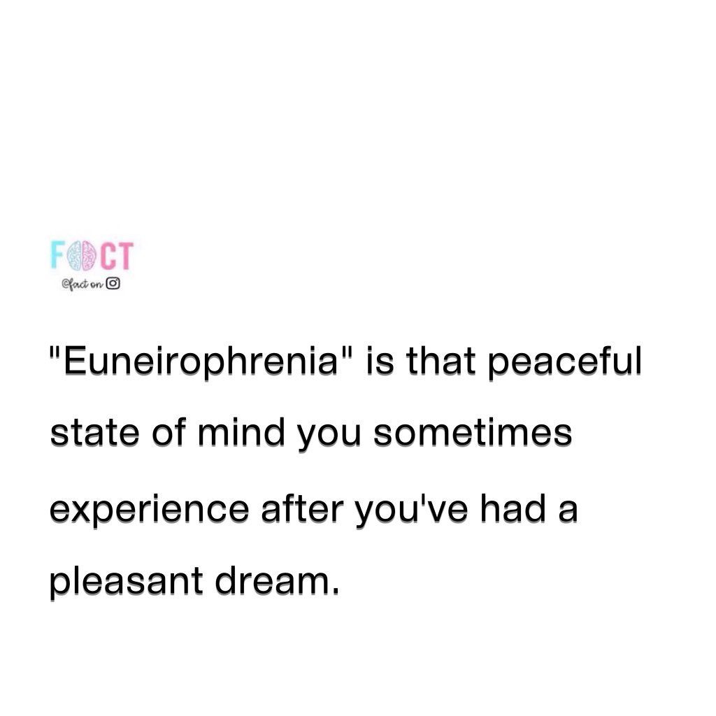 Understanding Euneirophrenia: The Peaceful State After Dreams