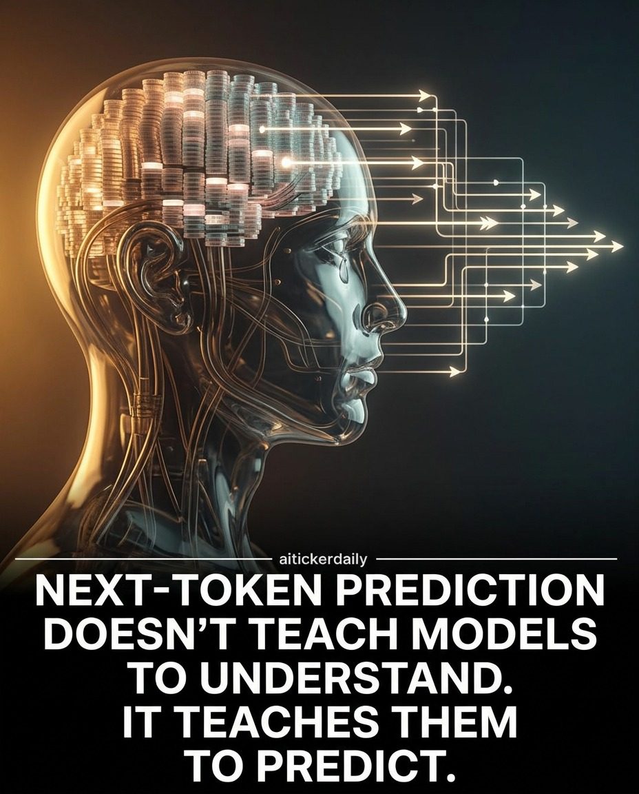 AI's Next-Token Prediction: Why It Predicts, Not Understands