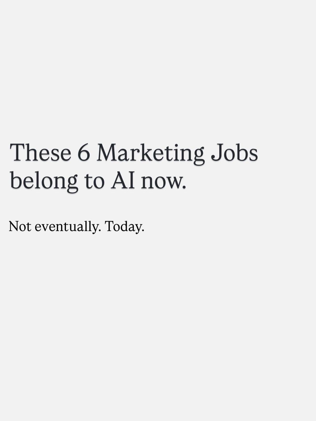 Marketing Jobs Transformed by AI: Today's Reality