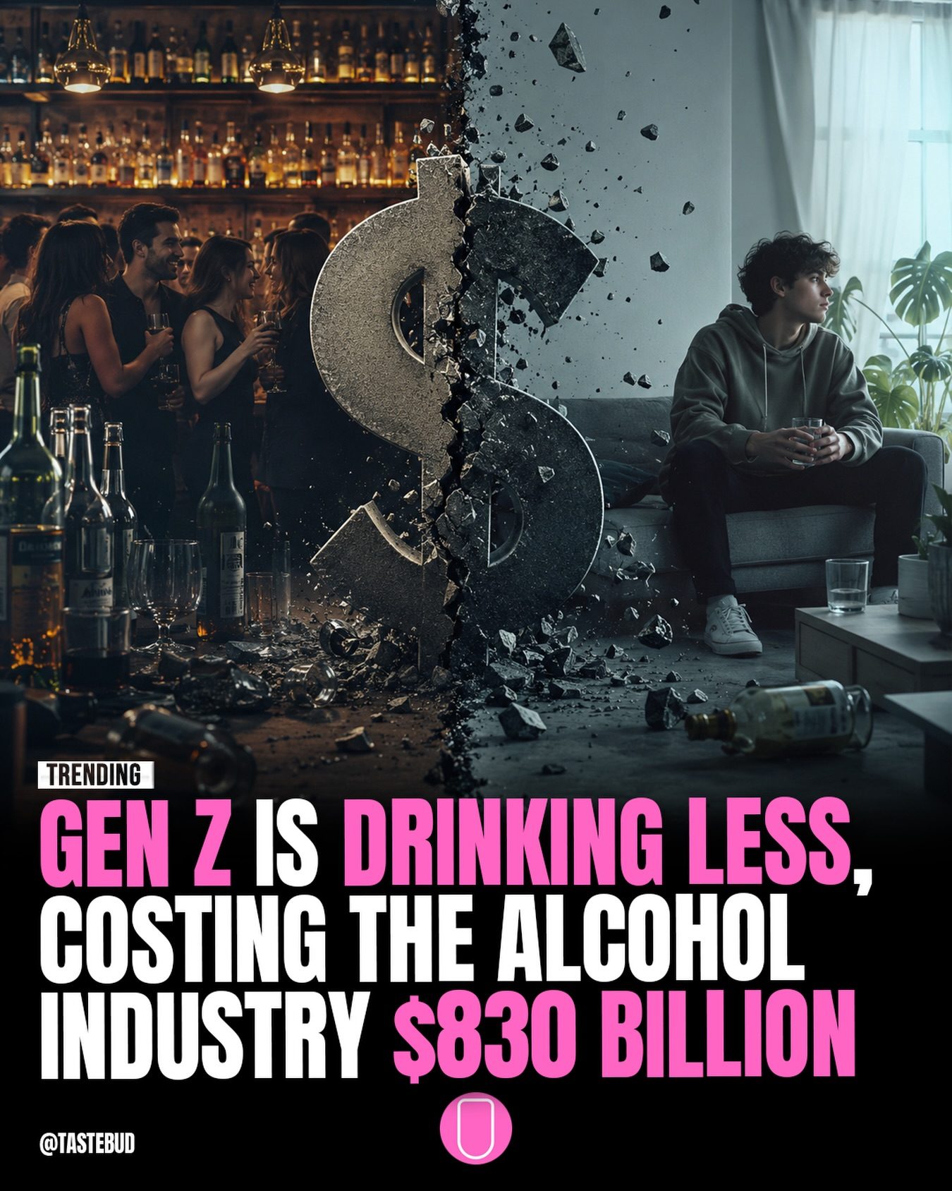 Gen Z's Shift: How Changing Drinking Habits Impact Big Alcohol