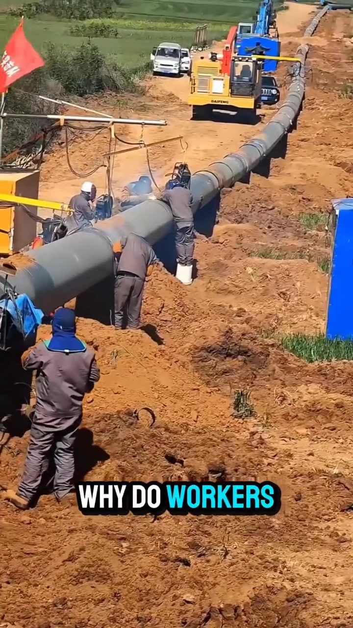 Incredible Welding Robots: How They Weld Gas Pipes from Inside