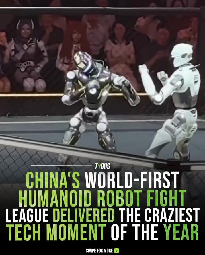 China's First Humanoid Robot Fight League Showcases Future of Robotics