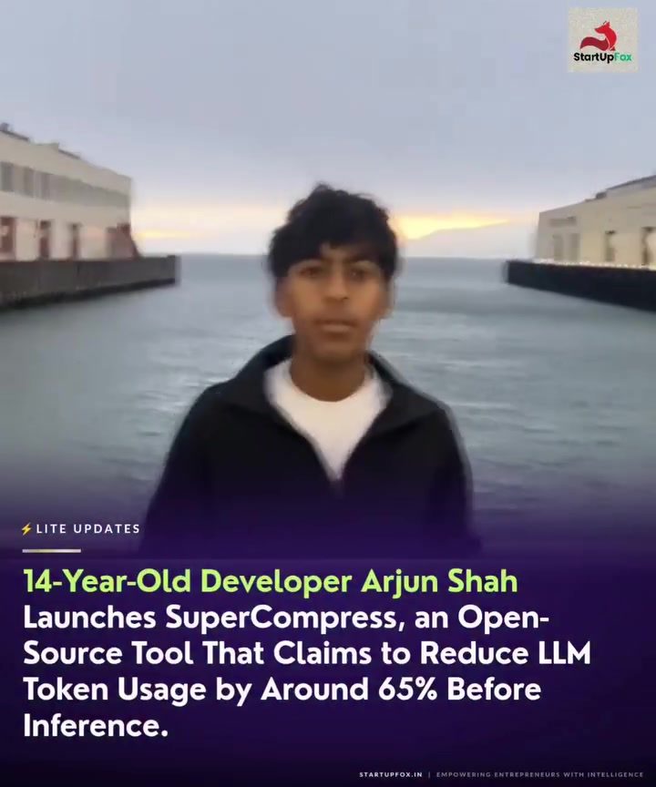 14-Year-Old Developer Launches SuperCompress to Reduce AI Costs