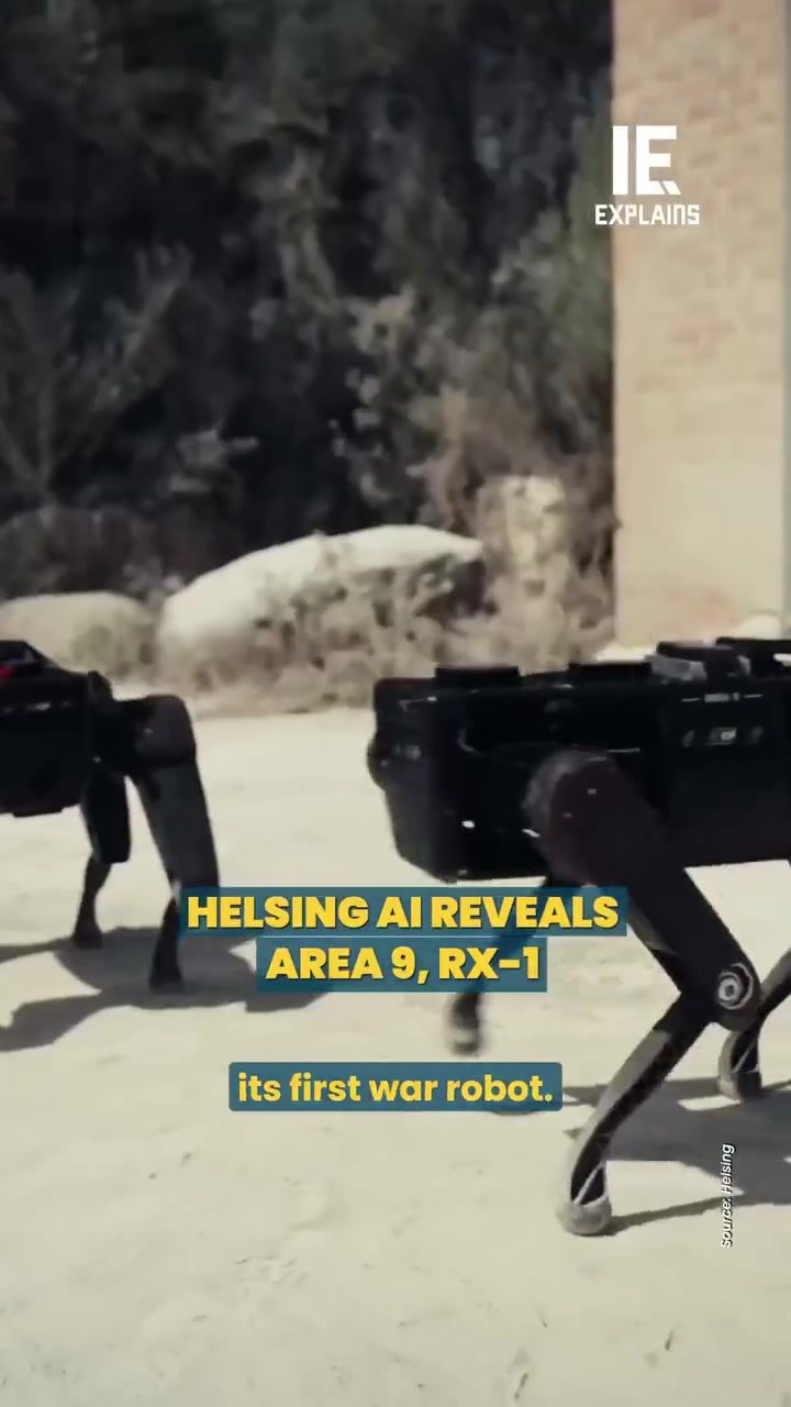 Helsing Unveils RX-1: Europe's First Homegrown Robotics Platform