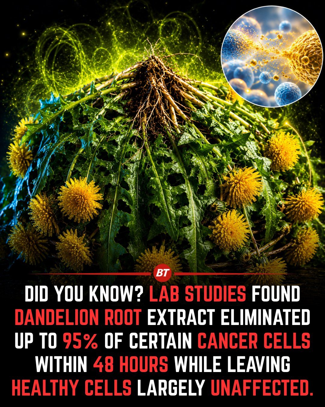 Dandelion Root Extract's Surprising Cancer-Fighting Potential