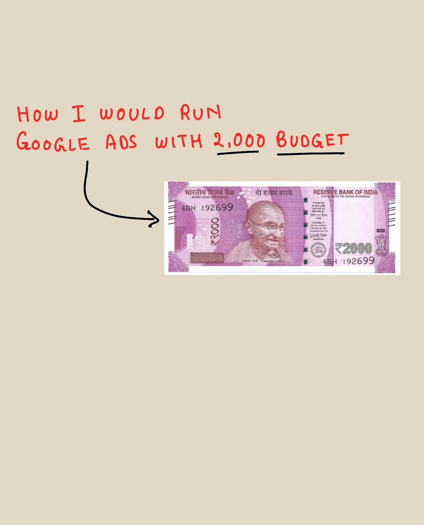 Maximize Google Ads with a 2000 Rupees Budget: Key Strategies