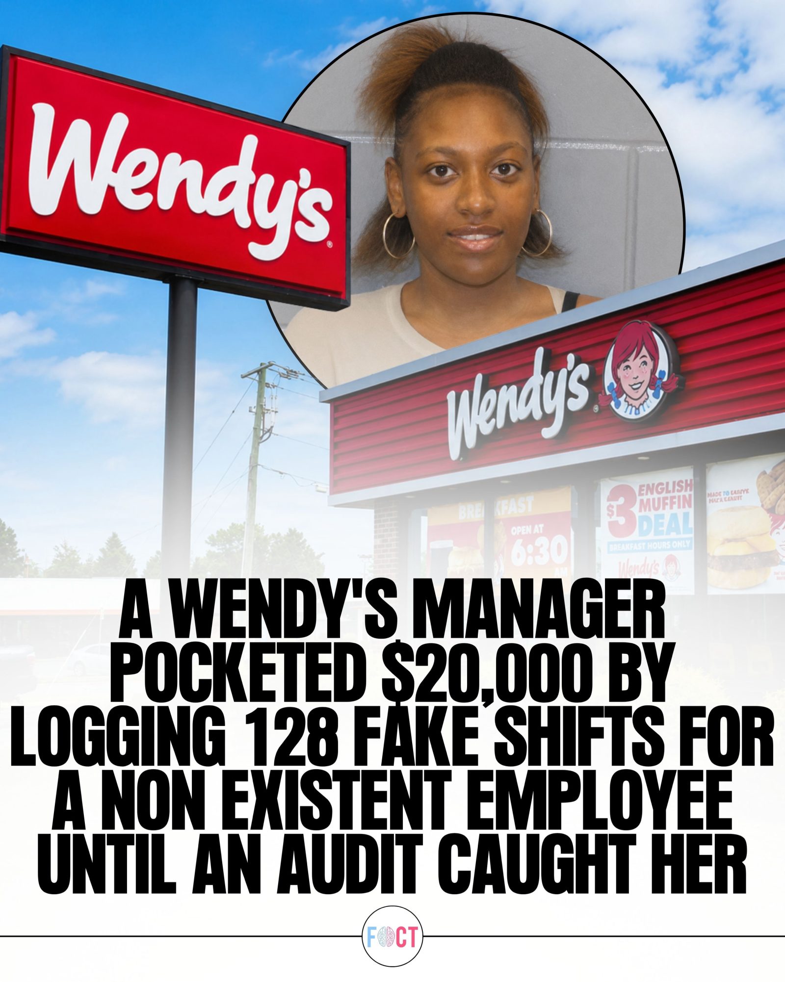 Wendy's Manager's $20,000 Payroll Fraud Scandal