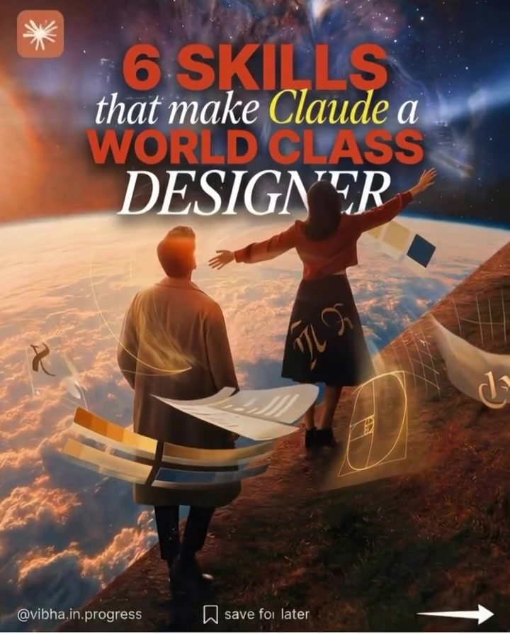 Transform Claude into a World-Class Designer with 6 Open-Source Skills