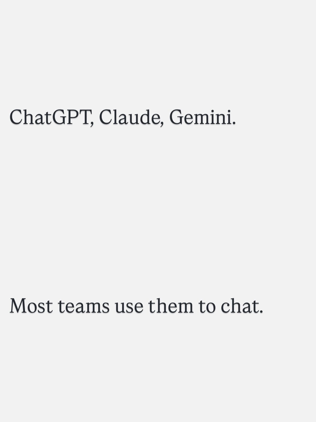 AI Implementation: Beyond Chatbots