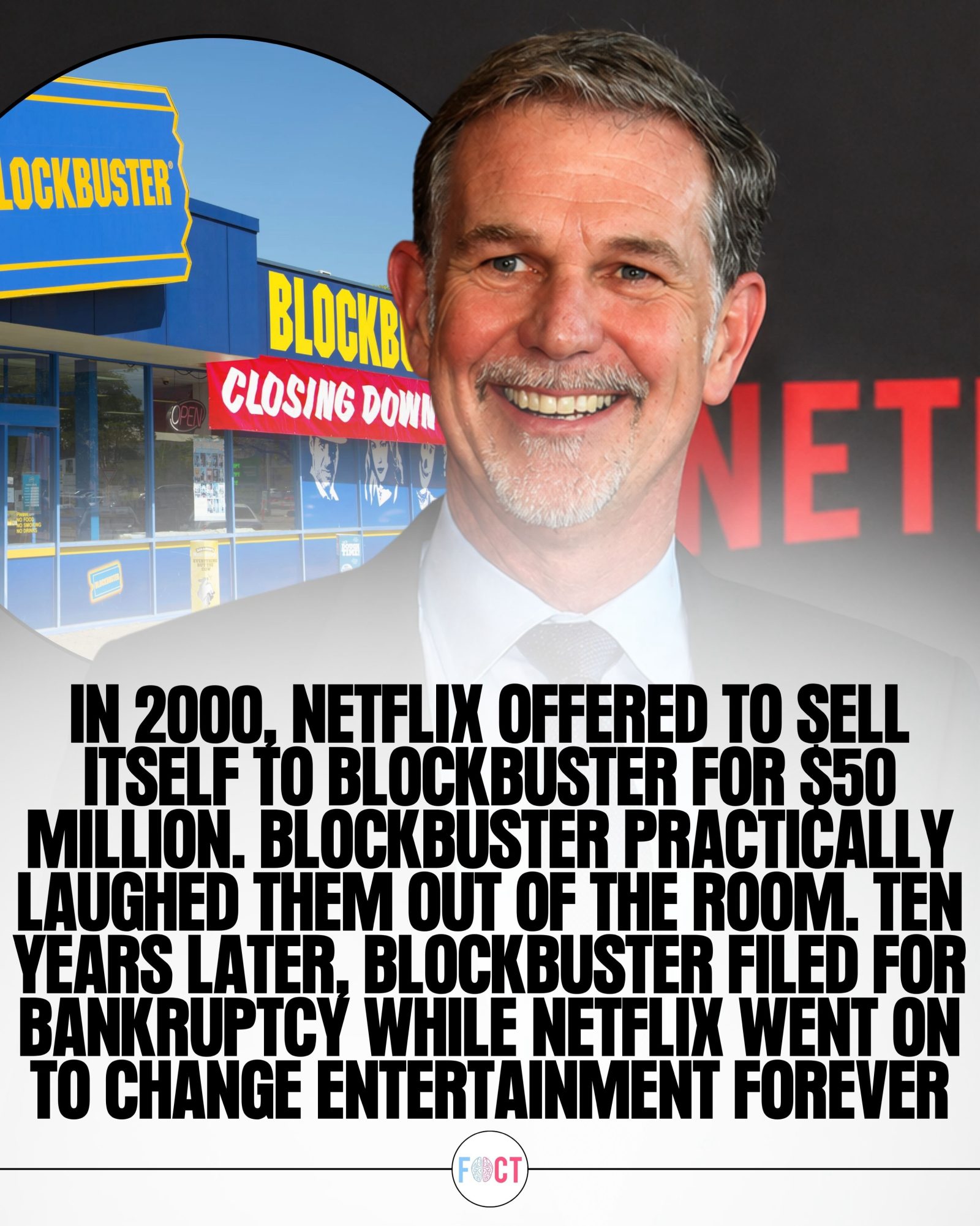 How Blockbuster's Rejection of Netflix's $50M Offer Led to Streaming
