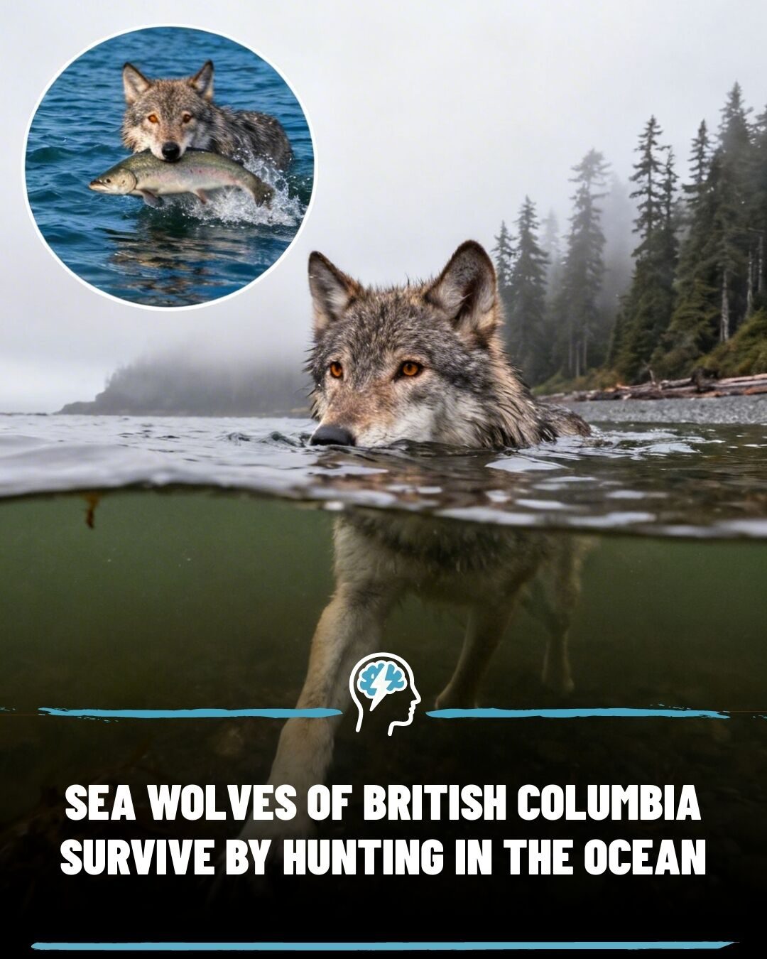 Sea Wolves of British Columbia: Unique Ocean Hunters