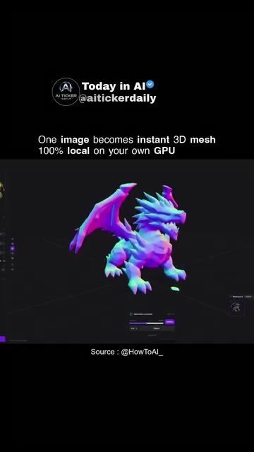 Local 3D Mesh Generation: AI Ticker Daily's Modly App
