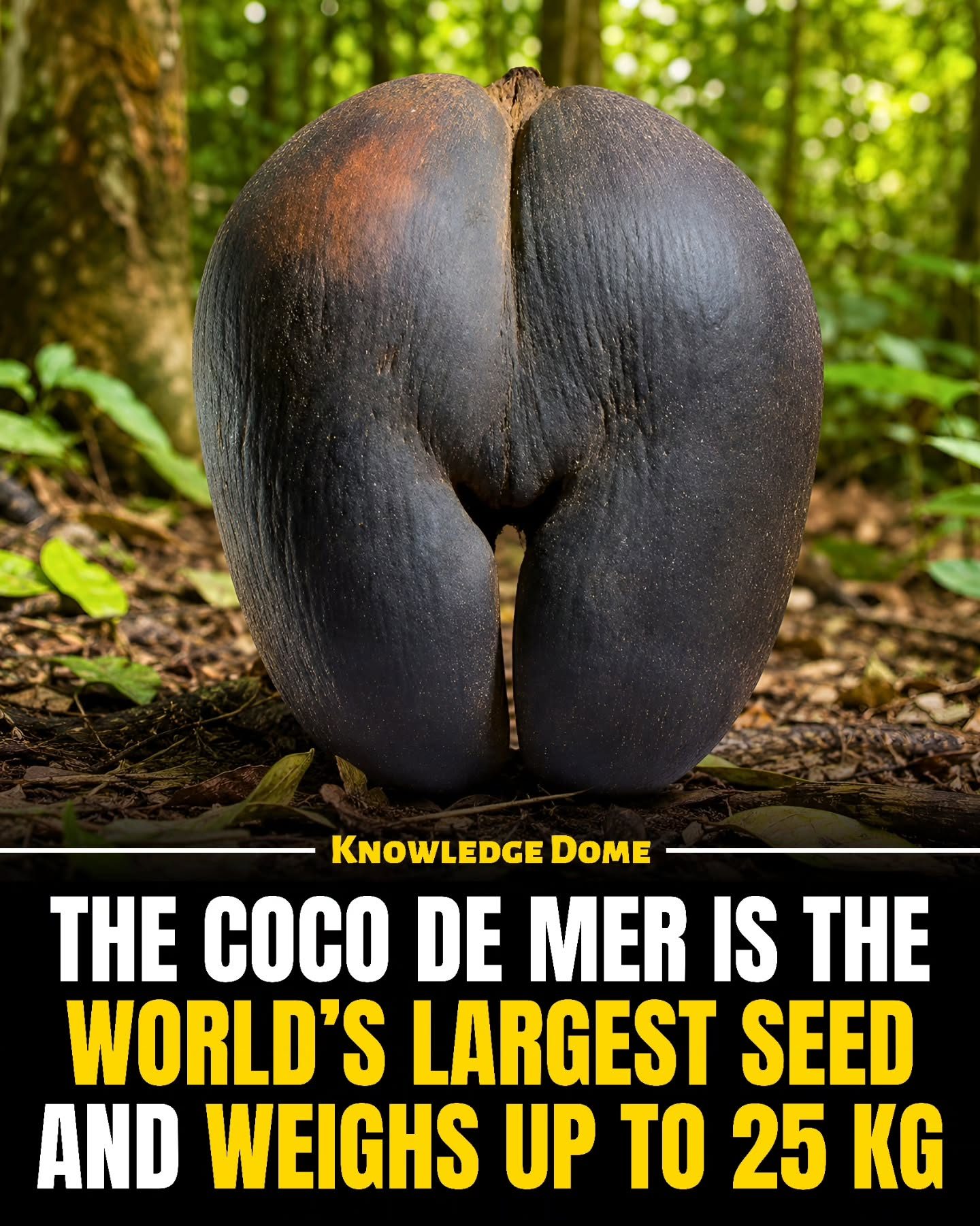 The World's Largest Seed: The Remarkable Coco de Mer