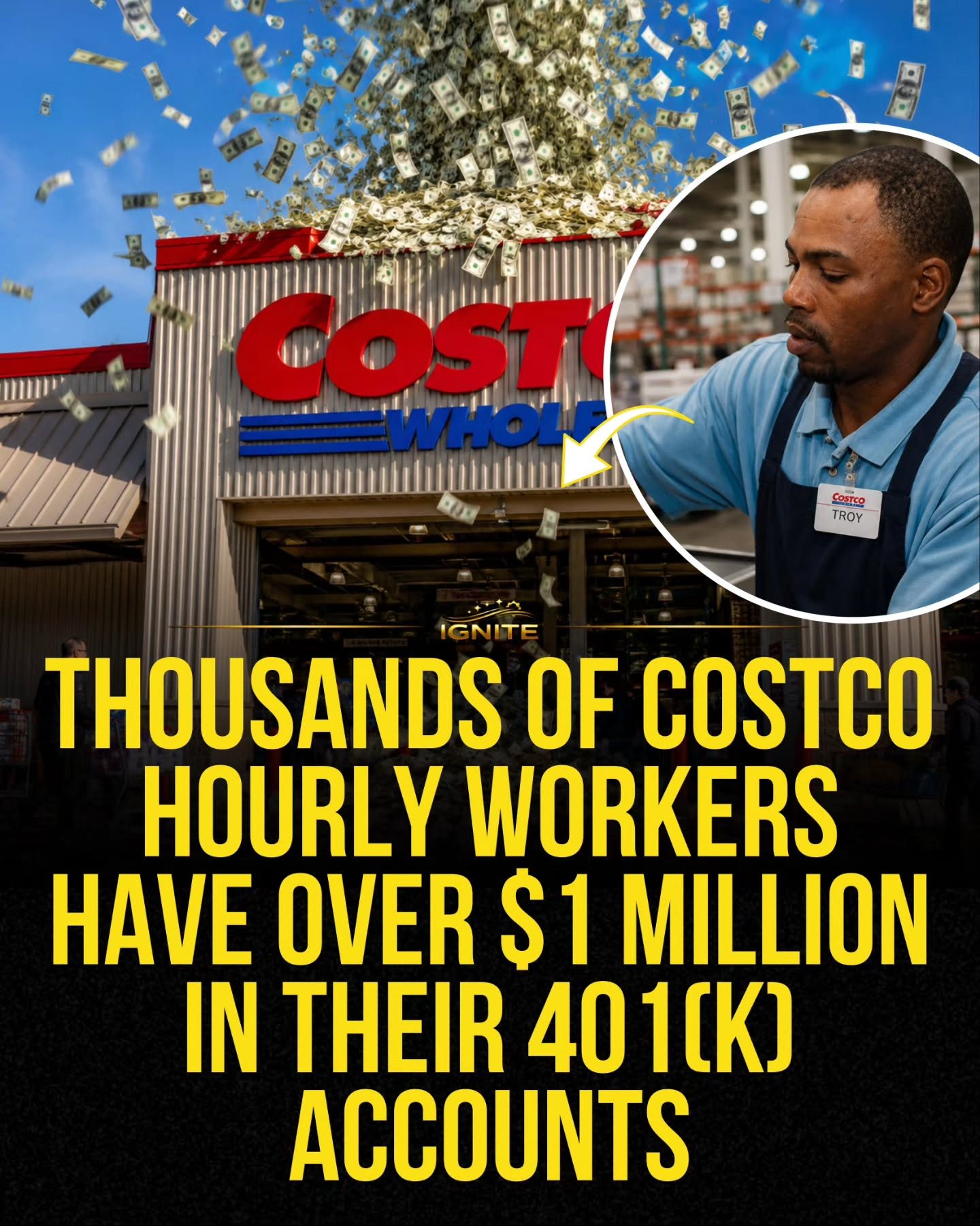 Costco's Million-Dollar 401(k)s: How Hourly Workers Retire Wealthy