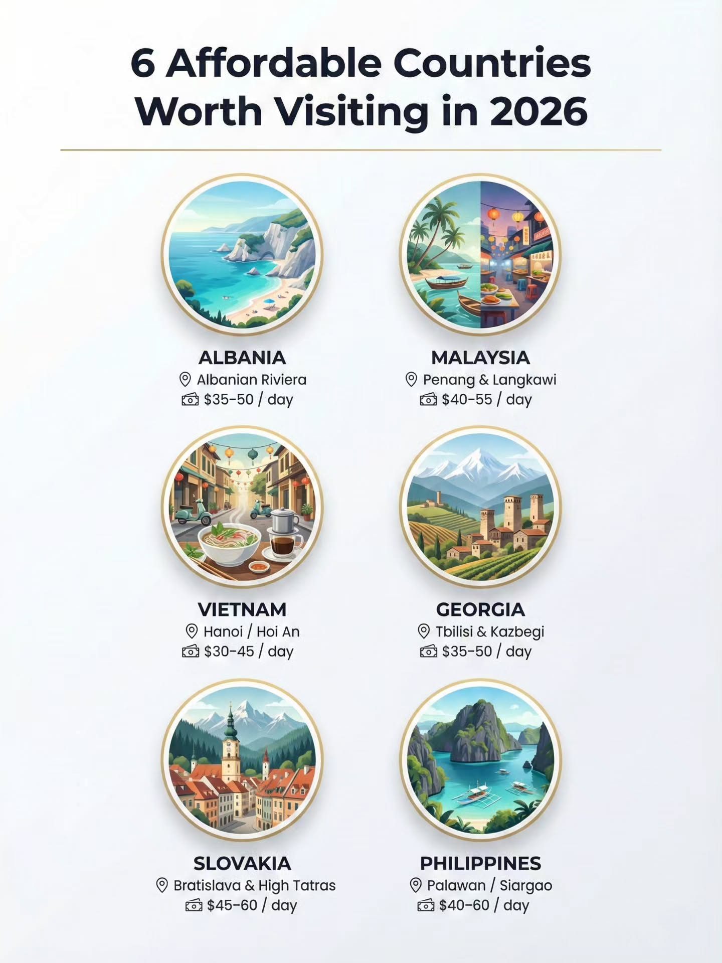 Six Budget-Friendly Destinations for Your 2026 Trip