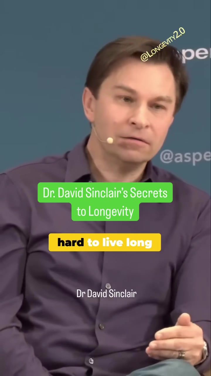 Dr. Sinclair's Simple Habits for Extra Years
