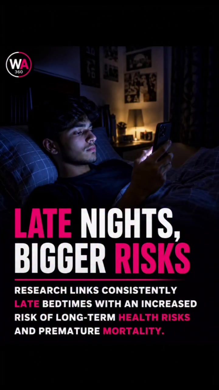 The Hidden Dangers of Consistent Late Bedtimes