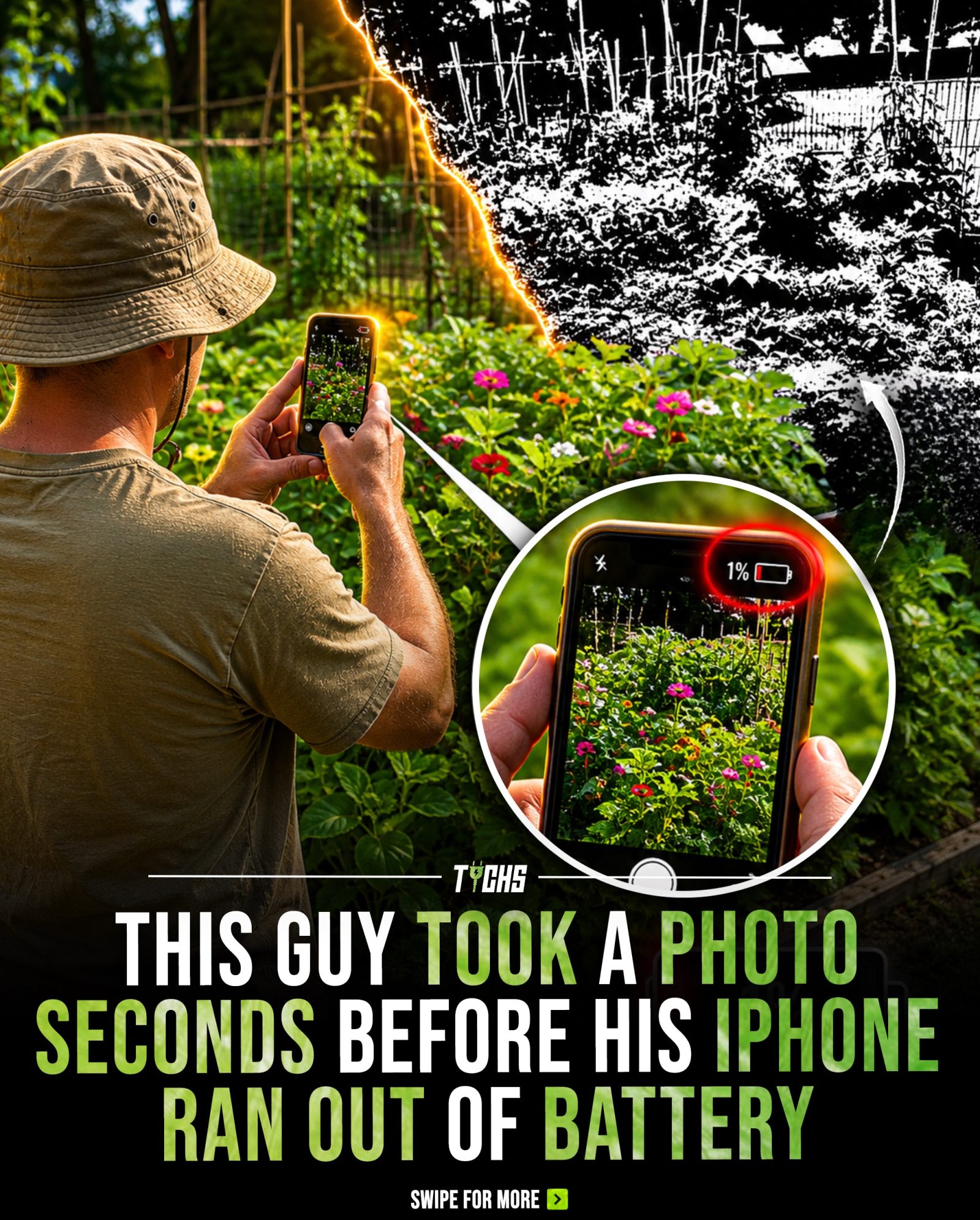 How an iPhone Captured a Photo at 1% Battery