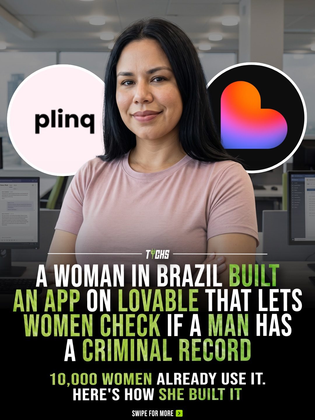 How Plinq Helps Women in Brazil Check Criminal Records