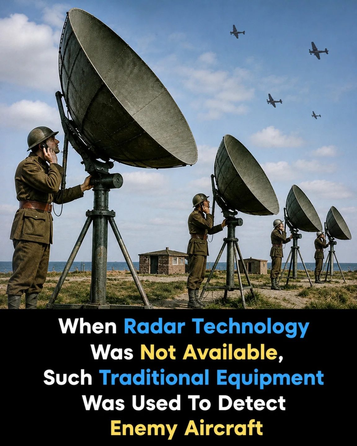 Historical Aircraft Detection: Early Methods Before Radar