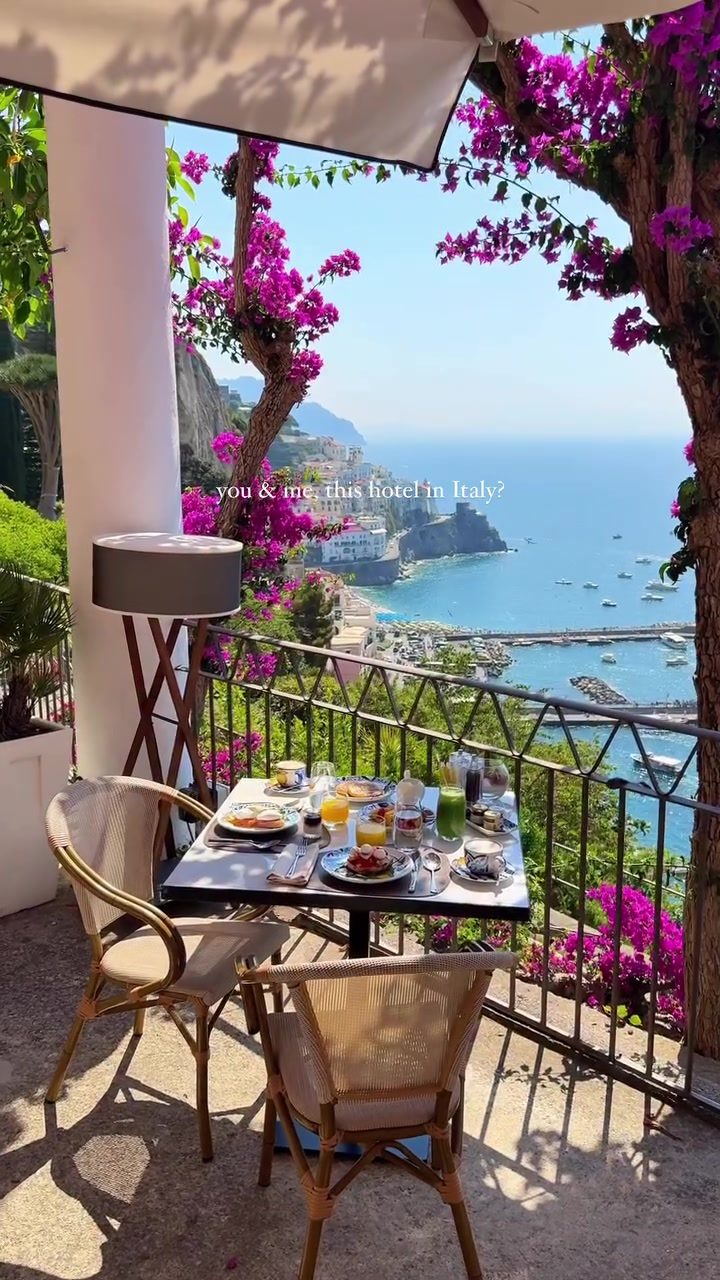 Luxurious Breakfast Spreading Beauty at Amalfi's Anantara Convent