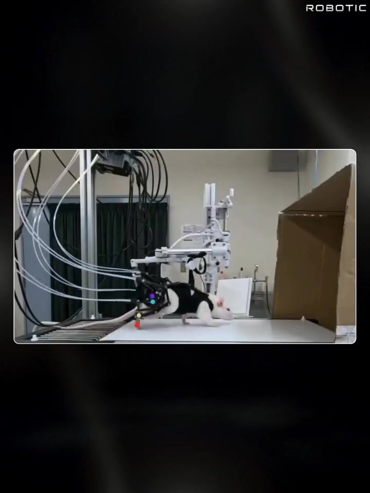 Revolutionary Robotic Exoskeleton for Rat Rehabilitation