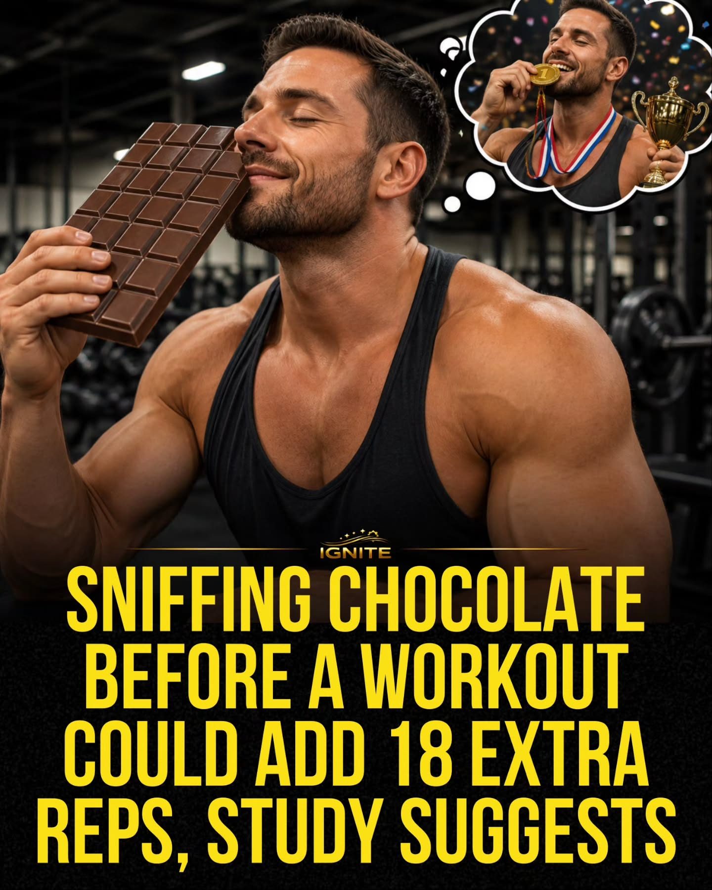 Chocolate Sniffing: New Workout Boost?