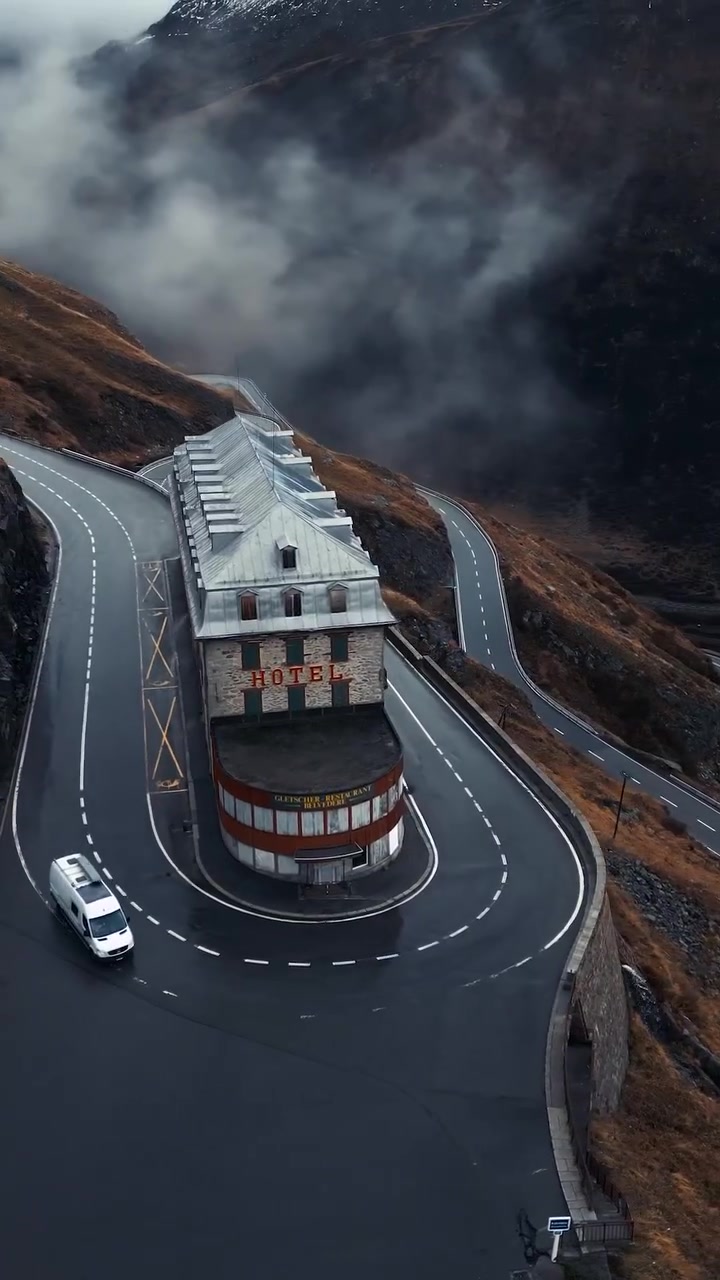 Gletscher Restaurant Bellevue Hotel: Mountain View