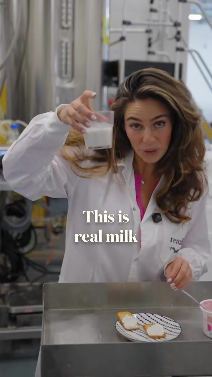 Remilk's Cow-Free Milk Production Process