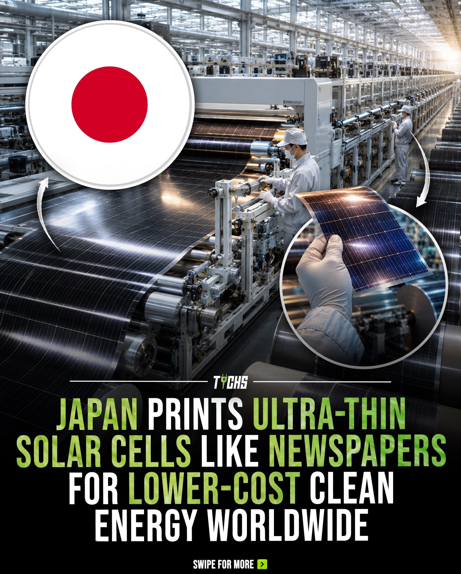 Japan's Innovative Ultra-Thin Solar Cells: Revolutionizing Clean Energy