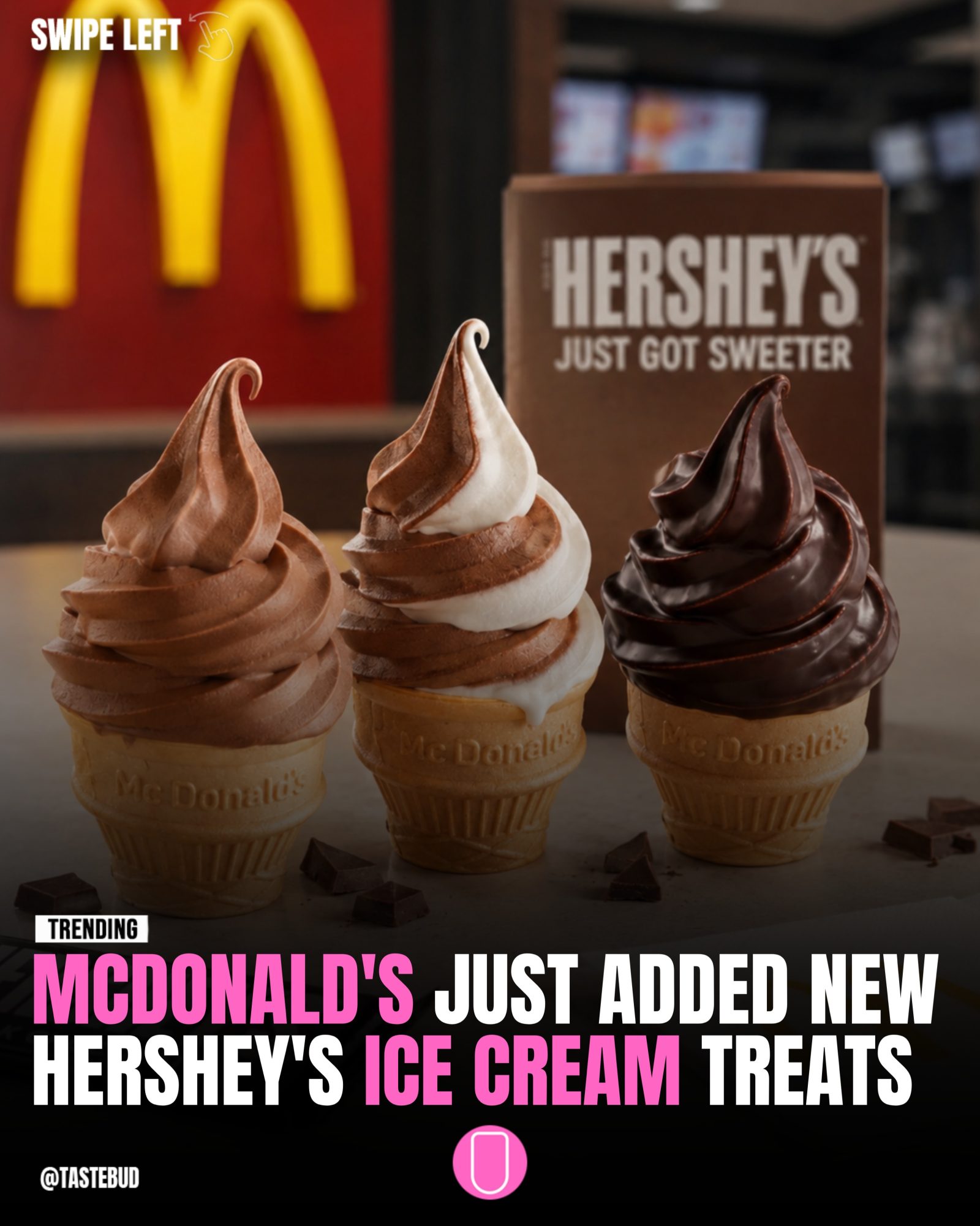 Hershey's Chocolate Sundae Cones Return to McDonald's Malaysia