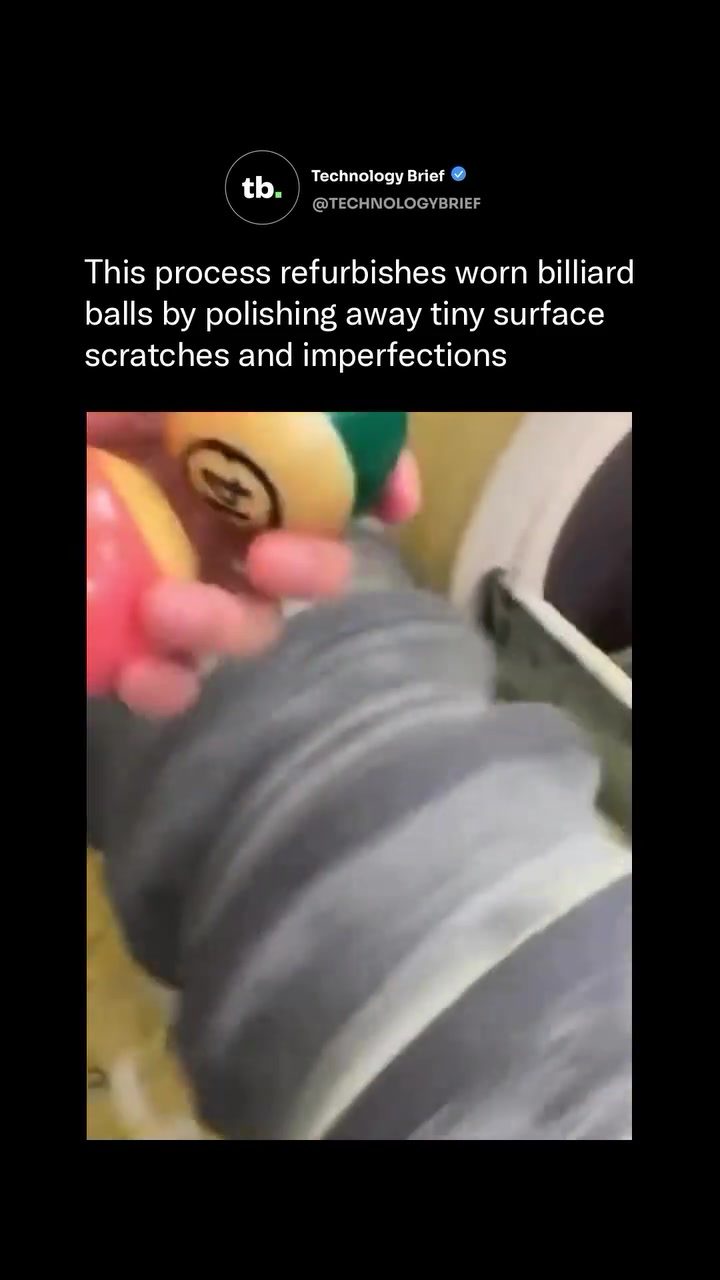 The Magic of Refurbishing Billiard Balls with Polishing Machines