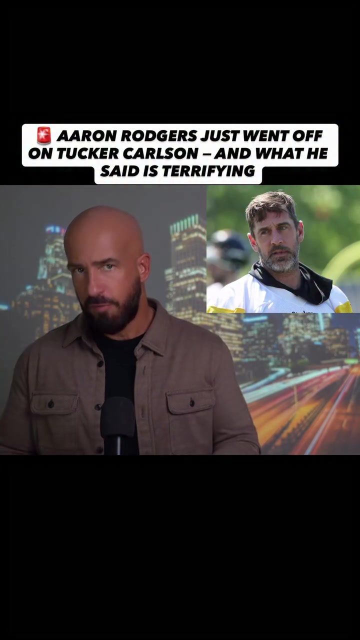 Aaron Rodgers Warns About Creeping Surveillance and Total Control